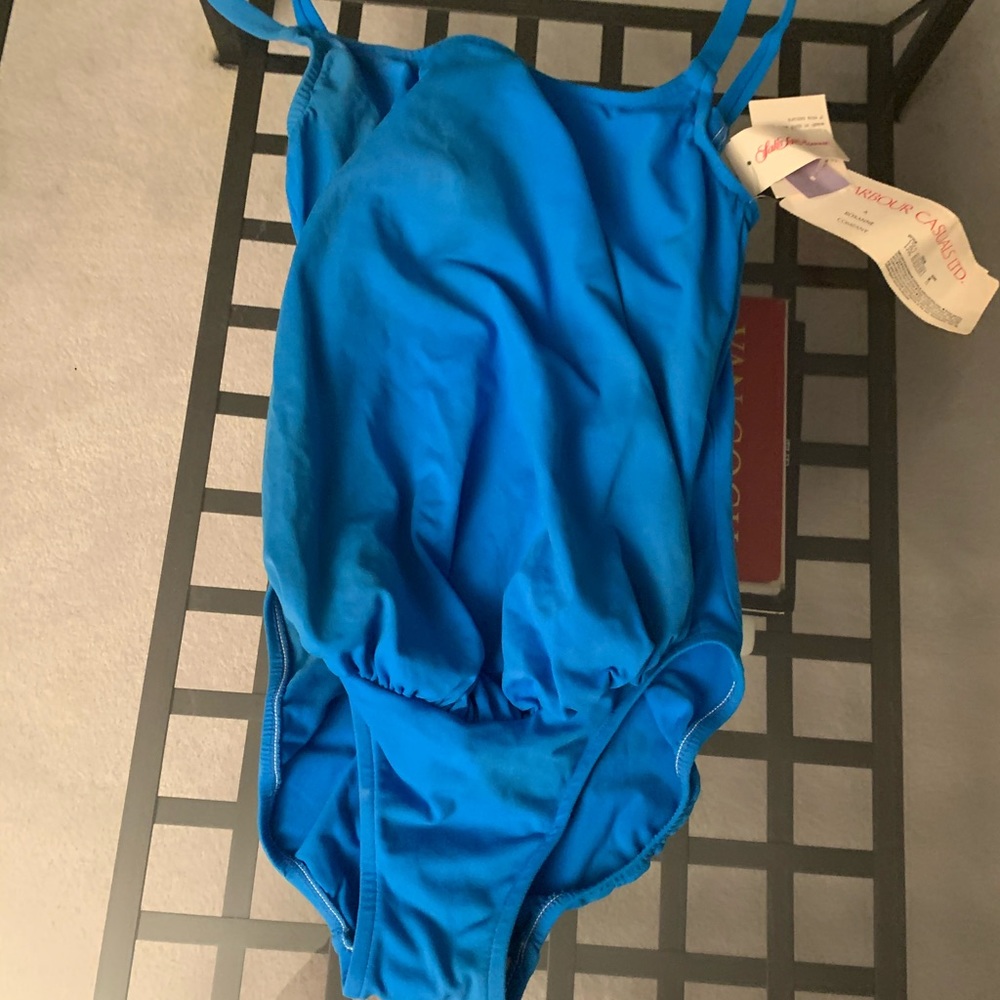 Saks Fifth Ave Blue Maternity Bathing Suit